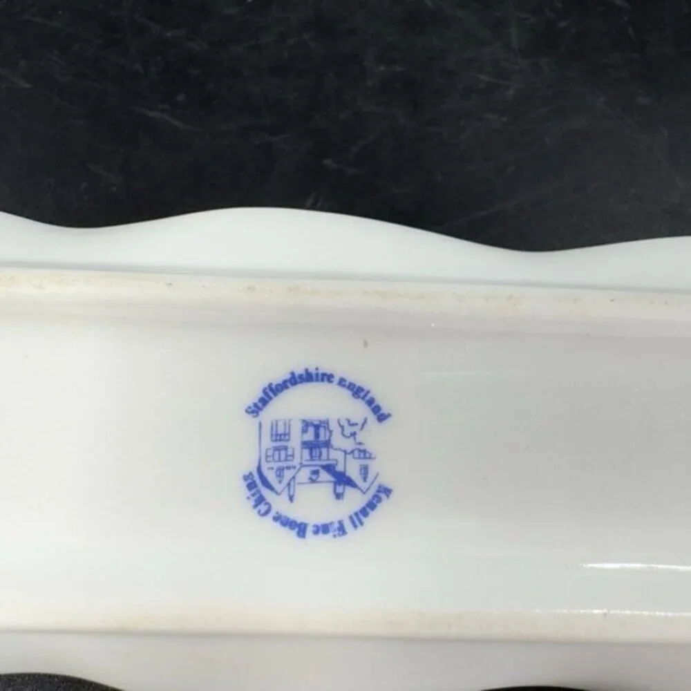 VTG Kenall Staffordshire Fine Bone China Olive Tray Porcelain Made In England‎